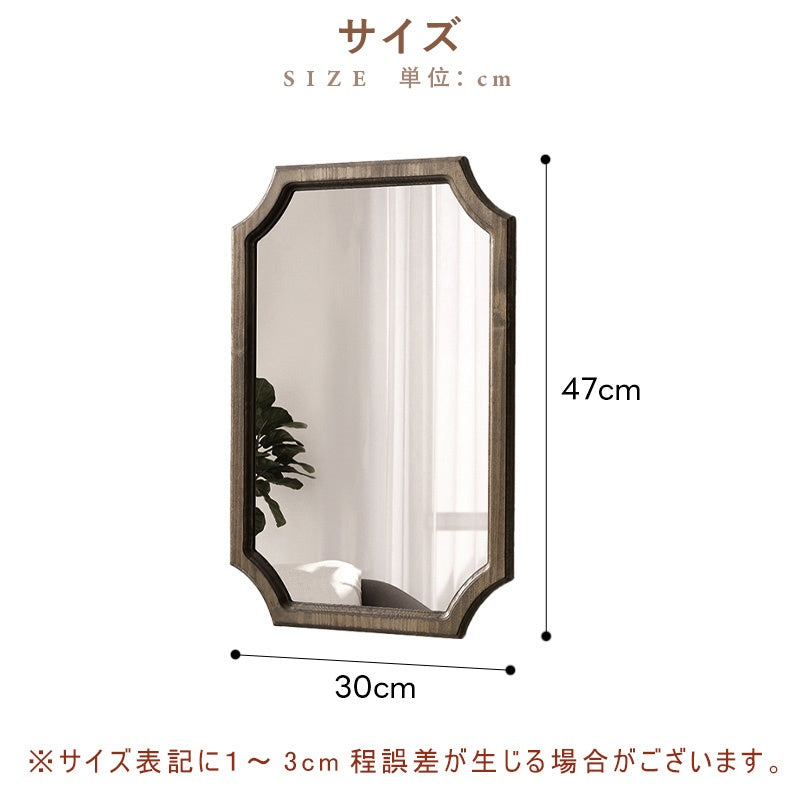 Casaconer | 鏡・おしゃれ・北欧・壁掛け・楕円形・丸型・30×47cm