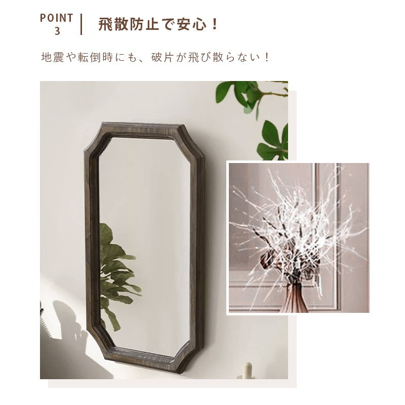 Casaconer | 鏡・おしゃれ・北欧・壁掛け・楕円形・丸型・30×47cm
