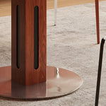 ダイニングテーブル 丸 2人 丸テーブル セラミック天板 円形 円型 セラミック 食卓テーブル 直径80/100/120cm 4人 6人掛け おしゃれ モダン ブラック 黒 リビング マットな感じ 艶消し おしゃれ 北欧