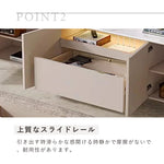 Casaconer | テレビ台・セラミック・おしゃれ・韓国・北欧・収納・収納棚・リビング・一人暮らし・ゲーム機収納・幅160