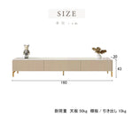 Casaconer | テレビ台・セラミック・おしゃれ・韓国・北欧・収納・収納棚・リビング・一人暮らし・ゲーム機収納・幅160