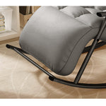 リクライニングソファ,ロッキングチェア,パーソナルチェア,1人掛け,ソファ,ソファー,ハイバック,1人暮らし,おしゃれ,グレー