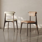 ダイニングチェア 4脚セット 2脚セット チェア 完成品 北欧 木 天然木 無垢材 ダイニング ダイニングチェアー 椅子 食卓椅子 レザー 木製 クッション おしゃれ ナチュラル 座り心地 韓国風 ウッドチェア 合皮