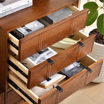 収納棚・おしゃれ・脚付き・北欧・キャビネット・大容量・扉付き・食器収納