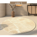 カーペット 洗える おしゃれ 洗濯機 オールシーズン対応 滑り止め ラグ マット ラグマット 100 160 200 3畳 北欧デザイン ラグマット 絨毯 リビング 寝室 子供部屋 床暖房対応 室内用 丸型