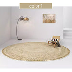 カーペット 洗える おしゃれ 洗濯機 オールシーズン対応 滑り止め ラグ マット ラグマット 100 160 200 3畳 北欧デザイン ラグマット 絨毯 リビング 寝室 子供部屋 床暖房対応 室内用丸型