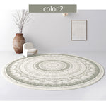 カーペット 洗える おしゃれ 洗濯機 オールシーズン対応 滑り止め ラグ マット ラグマット 100 160 200 3畳 北欧デザイン ラグマット 絨毯 リビング 寝室 子供部屋 床暖房対応 室内用丸型