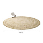 カーペット 洗える おしゃれ 洗濯機 オールシーズン対応 滑り止め ラグ マット ラグマット 100 160 200 3畳 北欧デザイン ラグマット 絨毯 リビング 寝室 子供部屋 床暖房対応 室内用丸型