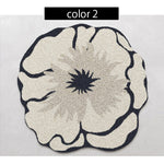 カーペット 洗える おしゃれ 洗濯機 オールシーズン対応 滑り止め ラグ マット ラグマット 100 160 200 3畳 北欧デザイン ラグマット 絨毯 リビング 寝室 子供部屋 床暖房対応 室内用丸型