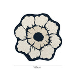 カーペット 洗える おしゃれ 洗濯機 オールシーズン対応 滑り止め ラグ マット ラグマット 100 160 200 3畳 北欧デザイン ラグマット 絨毯 リビング 寝室 子供部屋 床暖房対応 室内用丸型