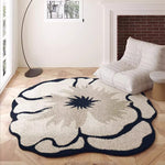 カーペット 洗える おしゃれ 洗濯機 オールシーズン対応 滑り止め ラグ マット ラグマット 100 160 200 3畳 北欧デザイン ラグマット 絨毯 リビング 寝室 子供部屋 床暖房対応 室内用丸型