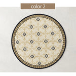 カーペット 洗える おしゃれ 洗濯機 オールシーズン対応 滑り止め ラグ マット ラグマット 100 160 200 3畳 北欧デザイン ラグマット 絨毯 リビング 寝室 子供部屋 床暖房対応 室内用丸型