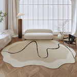 カーペット 洗える おしゃれ 洗濯機 オールシーズン対応 滑り止め ラグ マット ラグマット 120×160 160×230 200×300 3畳 北欧デザイン ラグマット 絨毯 リビング 寝室 子供部屋 床暖房対応 室内用