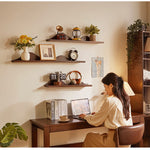 Casaconer | ウォールラック・木製・天然木・ナチュラル・北欧・シンプル・おしゃれ・収納・玄関