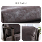 パーソナルチェア,1人掛け,ソファー,PUレザー,レトロ,1人暮らし,シンプル,おしゃれ,ディテール