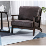 パーソナルチェア,1人掛け,ソファー,PUレザー,レトロ,1人暮らし,シンプル,おしゃれ,安心できる耐久性