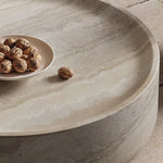 ローテーブル 侘寂風 円形 センターテーブル 幅80cm／100cm デザインテーブル アート風 繊維強化プラスチック製 FRP モダンインテリア 客間 リビングテーブル おしゃれ シンプル