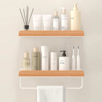 Casaconer | ウォールラック・天然木・木製・韓国・北欧・ナチュラル・おしゃれ・玄関・収納・40/50