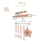 Casaconer | ウォールシェルフ・木製・天然木・韓国・北欧・ナチュラル・玄関・収納・30/40