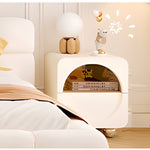 Casaconer | ナイトテーブル・北欧・おしゃれ・姫系・かわいい・韓国・収納・リモコン収納