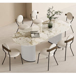 ダイニングテーブル・セラミック・セラミック天板・北欧・韓国・モダン・リビングテーブル・一人暮らし・6人掛け