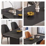 Casaconer | ダイニングテーブル・セラミックテーブル・セラミック天板・おしゃれ・モダン・リビング・ダイニングテーブル単品・幅120・幅140・幅160・6人掛け