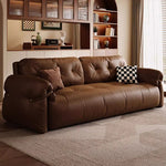 Casaconer | ソファーベッド・レザー・北欧・モダン・おしゃれ・リビングソファー・ダイニングソファー・3人掛け