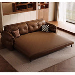 Casaconer | ソファーベッド・レザー・北欧・モダン・おしゃれ・リビングソファー・ダイニングソファー・3人掛け