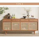 キャビネット,チェスト,収納,キッチン,リビング,ベッドルーム,ナチュラル,無垢材,タイプ2のイメージ