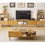 Casaconer | テレビ台・ローボード・TVボード・無垢材・引出し・収納・棚・ラック・シンプル