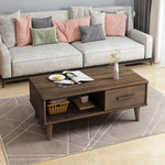 Casaconer | テーブル・木製・北欧・モダン・おしゃれ・かわいい・収納テーブル・リビングテーブル・幅100