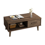 Casaconer | テーブル・木製・北欧・モダン・おしゃれ・かわいい・収納テーブル・リビングテーブル・幅100