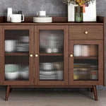 サイドボード,キッチンボード,食器棚,キャビネット,収納,引出し,リビング,キッチン,一人暮らし,天然木,大容量収納