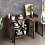 サイドボード,キッチンボード,食器棚,キャビネット,収納,引出し,リビング,キッチン,一人暮らし,天然木,ナチュラル