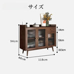 サイドボード,キッチンボード,食器棚,キャビネット,収納,引出し,リビング,キッチン,一人暮らし,天然木,サイズ