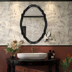 鏡 壁掛け ウォールミラー 北欧 ミラー 洗面台 おしゃれ 全身 姿見 壁掛け鏡 全身鏡 壁掛けミラー 丸 丸型 玄関 トイレアンティーク 大型 大きい 飛散防止 洗面所 洗面鏡 賃貸 軽量 韓国