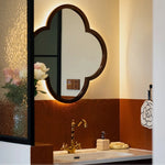 ミラー 壁掛け 丸 ウォールミラー おしゃれ 円形 壁掛けミラー 壁掛鏡 ミラー 壁掛け鏡 幅50/80cm 飛散防止 取付簡単 かがみ メイク鏡 シンプル アンティーク アパート ホテル 玄関 洗面所 寝室