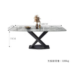 Casaconer | ダイニングテーブル・セラミック・幅120cm/幅140cm/幅160cm/幅180cm・2人掛け/4人掛け/6人掛け・5年保証