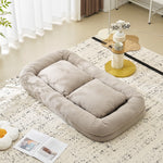 Casaconer | 座椅子・ヘッドリクライニング・ハイバック・コンパクト・6段ギア・リクライニング座椅子・チェア・一人用・グレー・7日内出荷