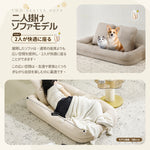 Casaconer | 座椅子・ヘッドリクライニング・ハイバック・コンパクト・6段ギア・リクライニング座椅子・チェア・一人用・グレー・7日内出荷