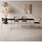 Casaconer | ダイニングテーブル・セラミックテーブル・セラミック天板・おしゃれ・モダン・リビング・ダイニングテーブル単品・幅140・幅160・6人掛け