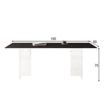 Casaconer | ダイニングテーブル・セラミックテーブル・セラミック天板・おしゃれ・モダン・リビング・ダイニングテーブル単品・幅140・幅160・6人掛け