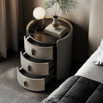 サイドテーブル ベッド ナイトテーブル ベッドサイドテーブル 北欧 キャスター付き 収納 ナイトテーブル コンパクト収納 セラミック 合皮 引き出し ソファ ベッド ソファー 一人暮らし ベッドサイドテーブル