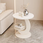 Casaconer | サイドテーブル・セラミック・おしゃれ・北欧・モダン・韓国風・収納・寝室収納・収納ラック・リビング収納