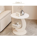 Casaconer | サイドテーブル・セラミック・おしゃれ・北欧・モダン・韓国風・収納・寝室収納・収納ラック・リビング収納