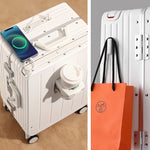 Casaconer | スーツケース・キャリーケース・軽量・静音キャスター・ダブルファスナー・大容量・旅行・出張