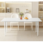 ダイニングテーブル・2人/4人/6人掛け・食卓・食事テーブル・クリーム風・セラミック・1人暮らし・シンプル