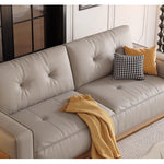 Casaconer | ソファーベッド・レザー・北欧・モダン・おしゃれ・リビングソファー・ダイニングソファー・3人掛け