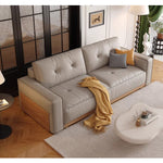 Casaconer | ソファーベッド・レザー・北欧・モダン・おしゃれ・リビングソファー・ダイニングソファー・3人掛け