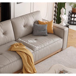 Casaconer | ソファーベッド・レザー・北欧・モダン・おしゃれ・リビングソファー・ダイニングソファー・3人掛け